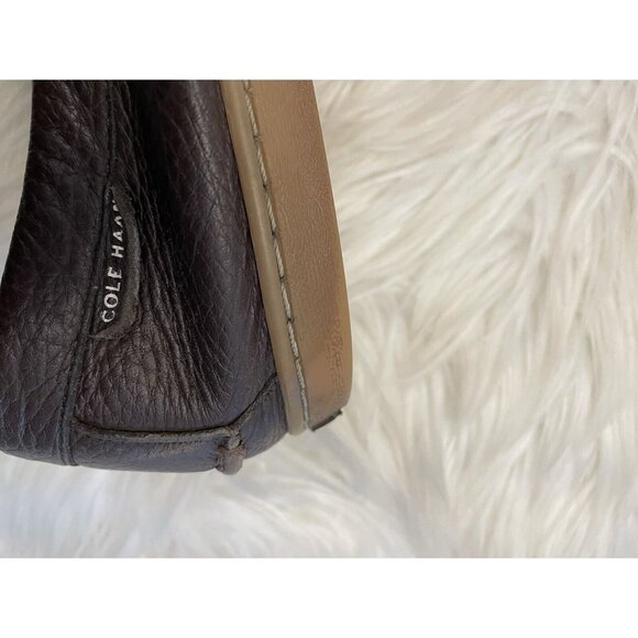 Cole Haan Pinch Maine Classics Grand O.S Brown Leather Penny Loafers Size 13M - Picture 9 of 13